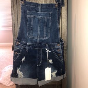 Denim Overalls